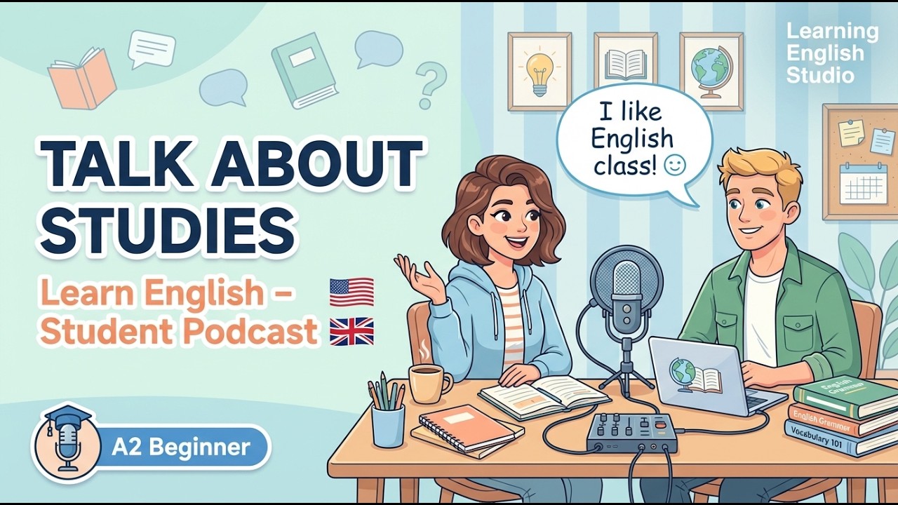 Talking About School and Studies in English | English Practice | English podcast | episode 17