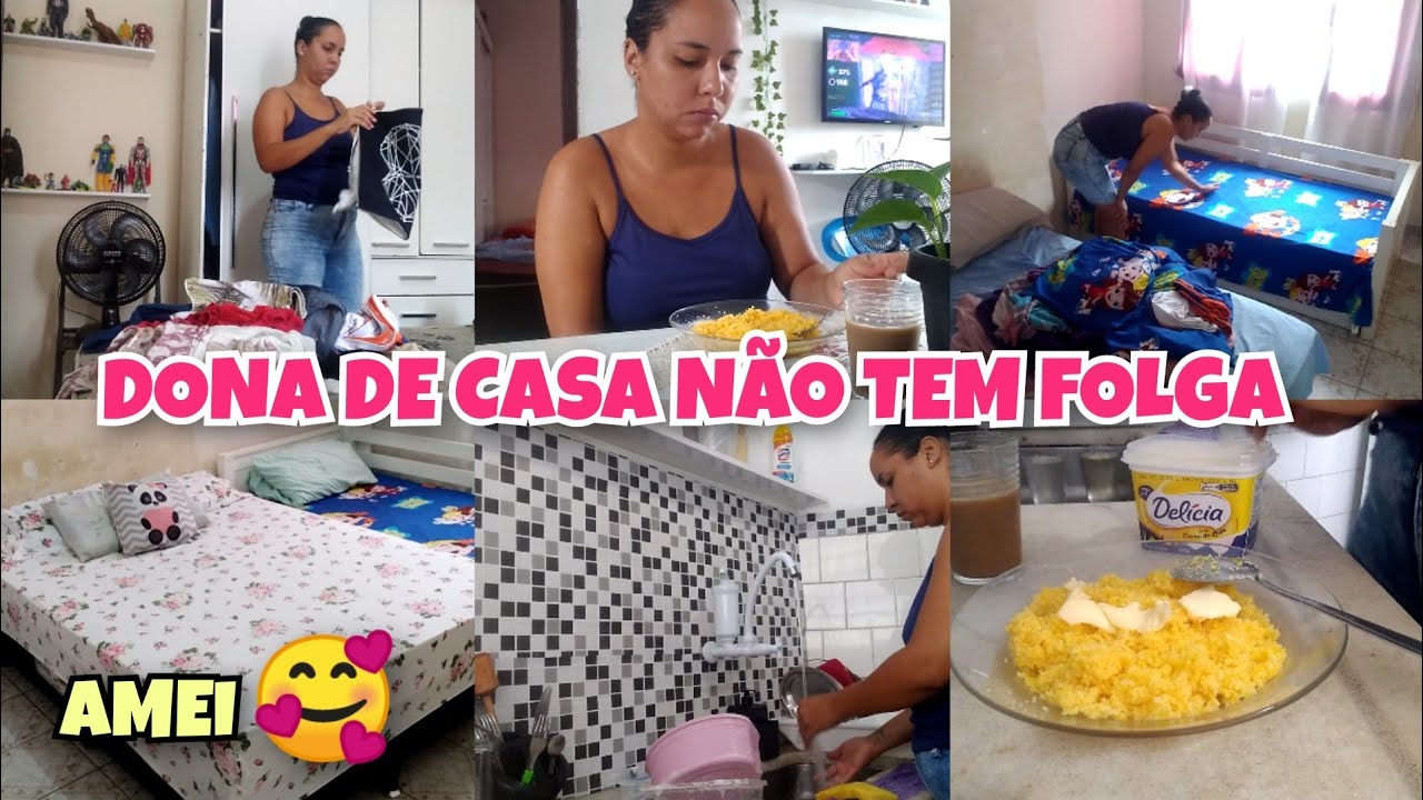 LIMPEZA E ORGANIZAÇÃO NO LAR 🏡 DONA DE CASA EM AÇÃO 