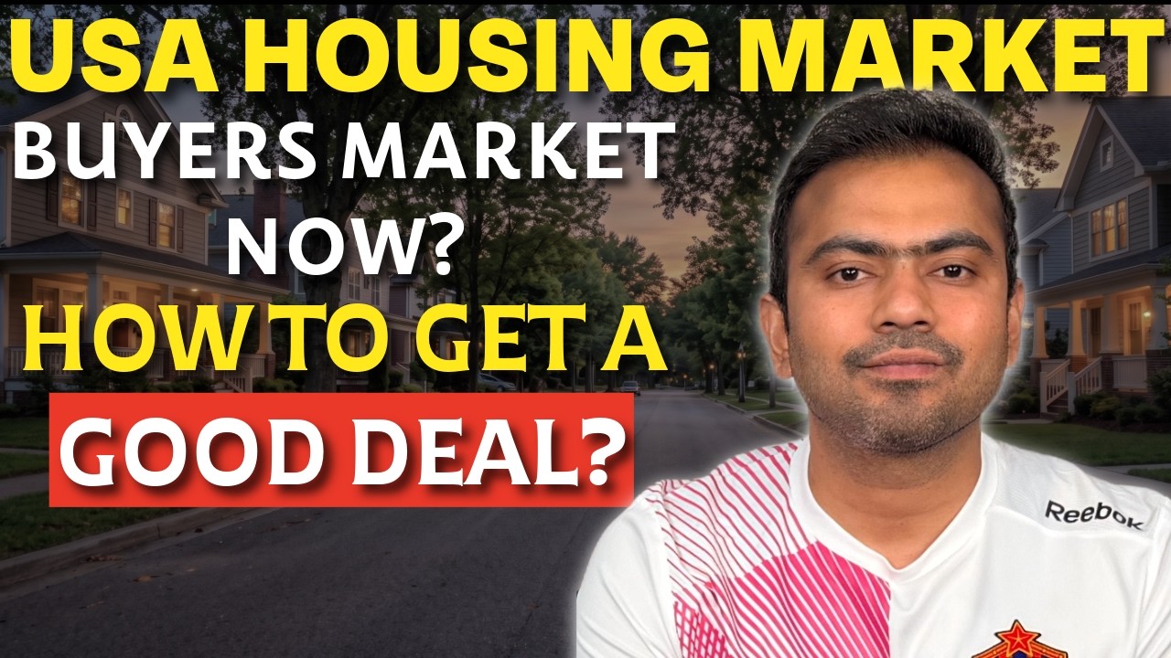 USA Housing Market Just Changed 🚨 Shift to Buyer's Market? How to Get A GOOD DEAL 🤔