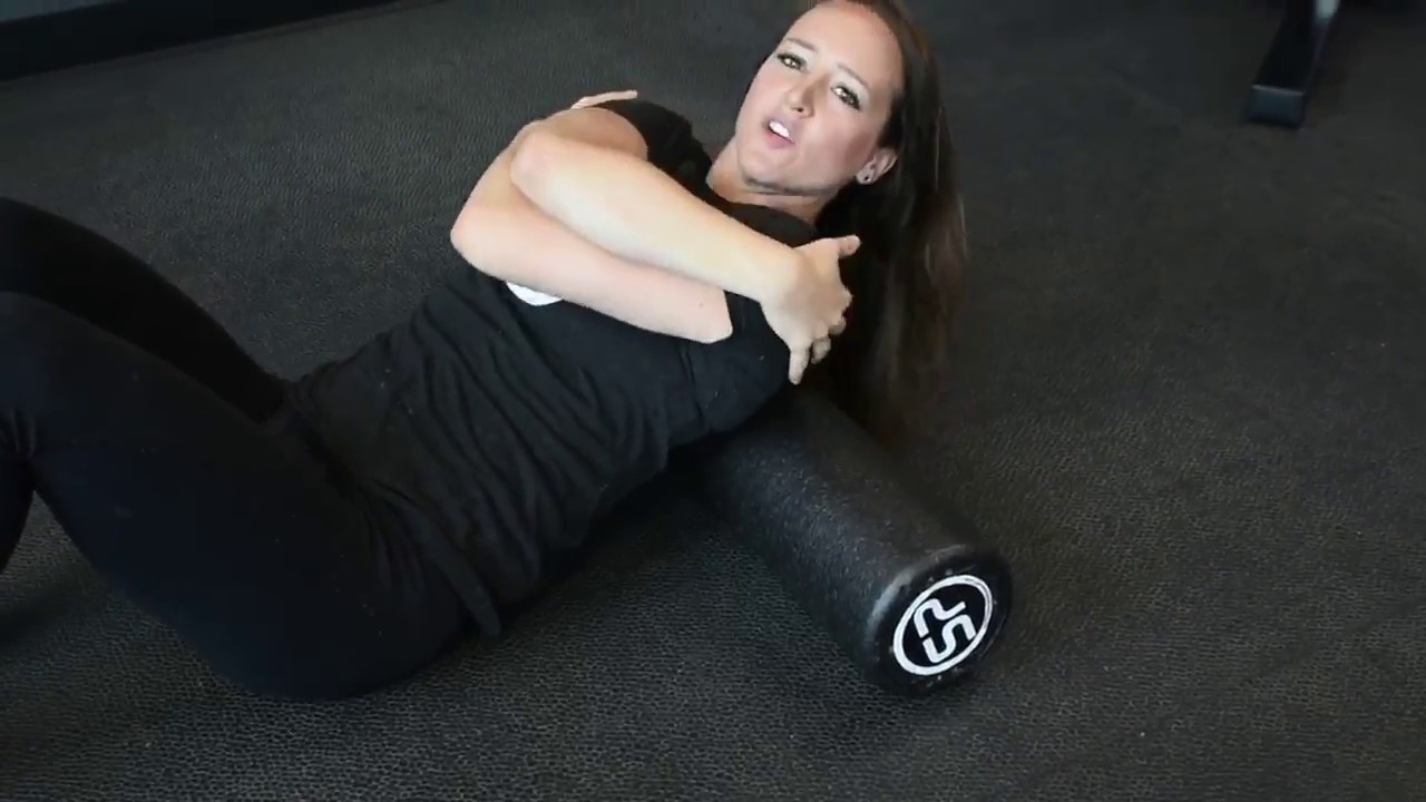 Foam Roller Thoracic Spine Extension | Sports Performance Physical Therapy
