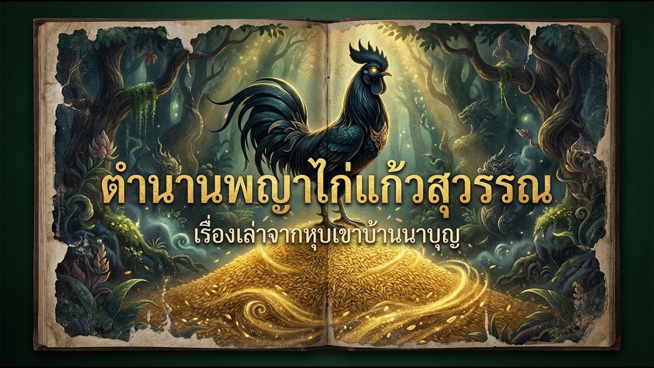 ปริศนาพญาไก่แก้วสุวรรณ - นิทานสอนใจเรื่องความโลภและสมบัติล้ำค่า