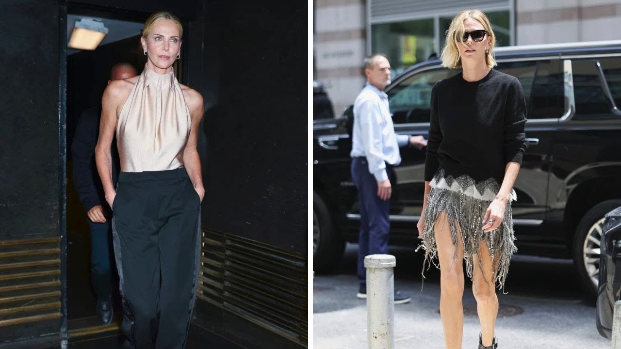 Charlize Theron Stuns in LBD at Olympics Opening 😍🔥