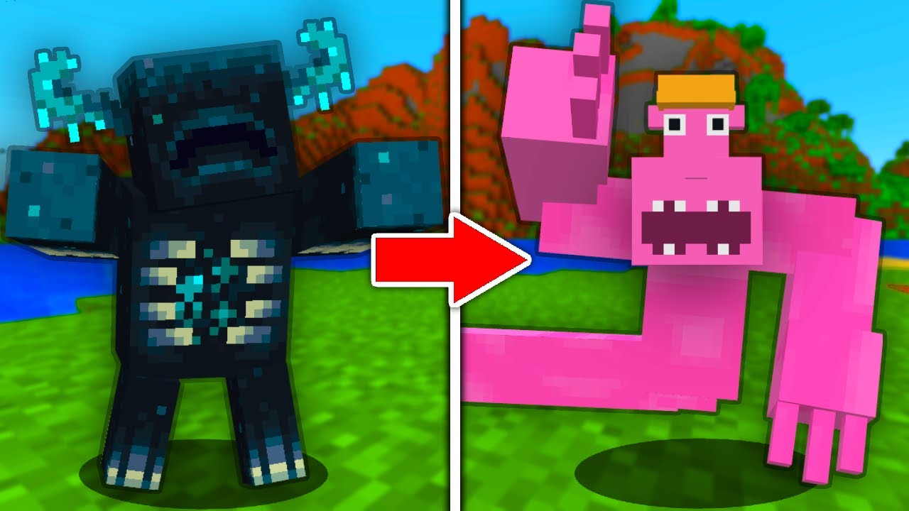 I remade every mob into Garten Of Banban 4 Fanmade in Minecraft
