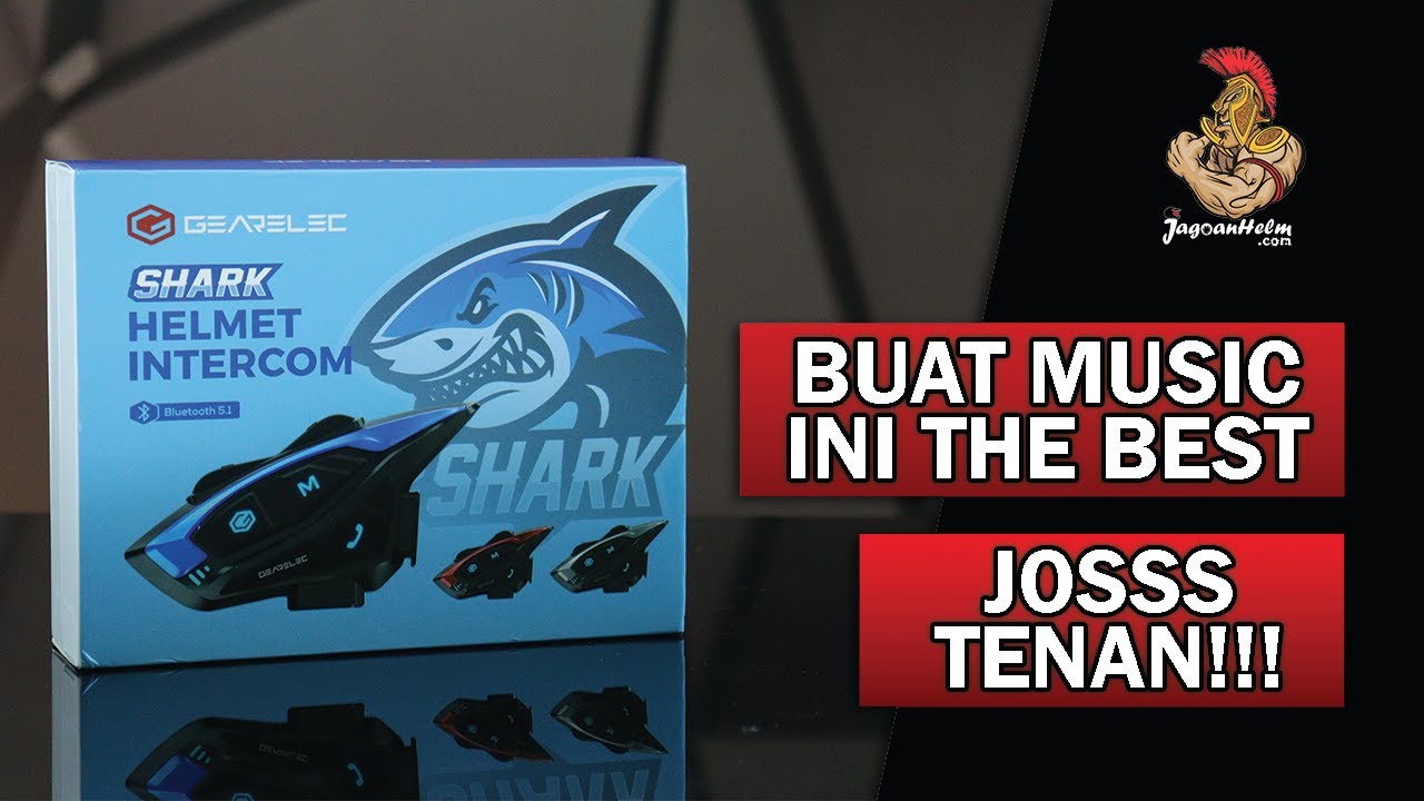UNBOXING : INTERCOM GEAR ELEC SHARK PRO | SUARANYA SIH JUARA!!!