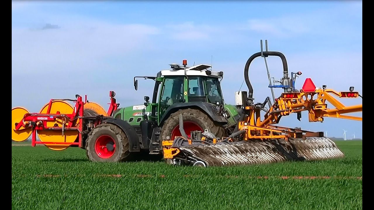 Op volle toeren met de nieuwe Tjalma Agrometer  bemester.