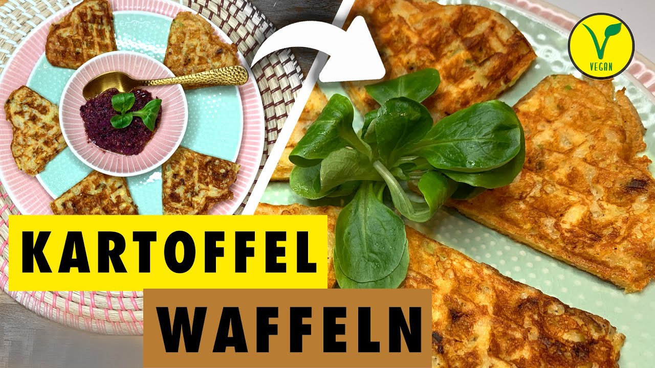 Herzhafte Waffeln Kartoffeln Rezept | schnell & einfach
