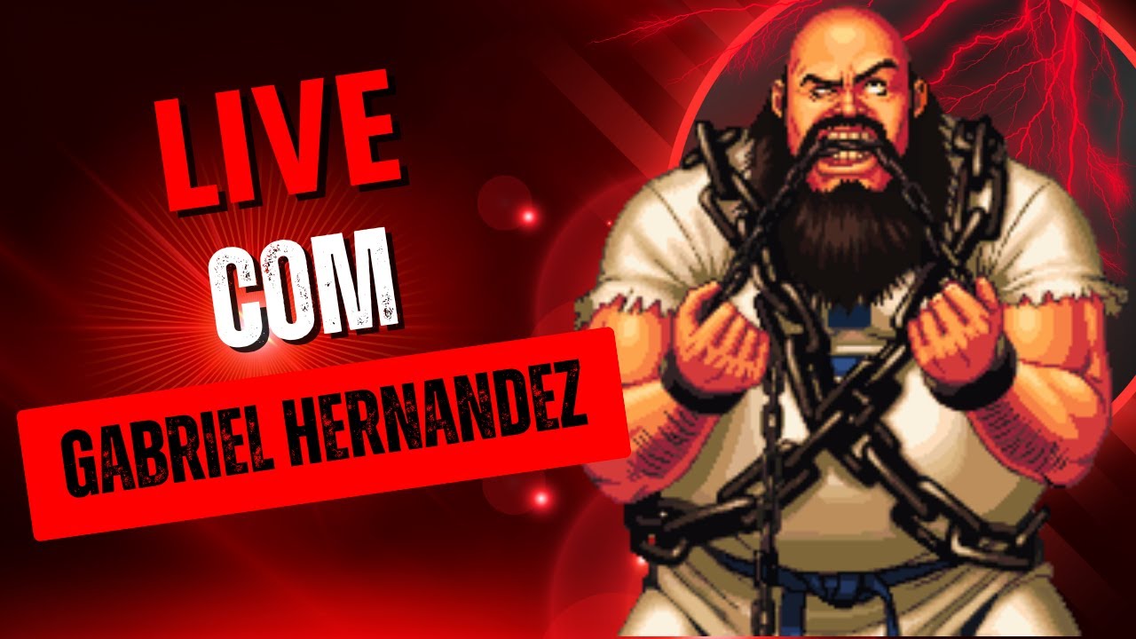JOGANDO KOF E OUTROS JOGOS RETRO│LIVE COM GABRIEL HERNANDEZ