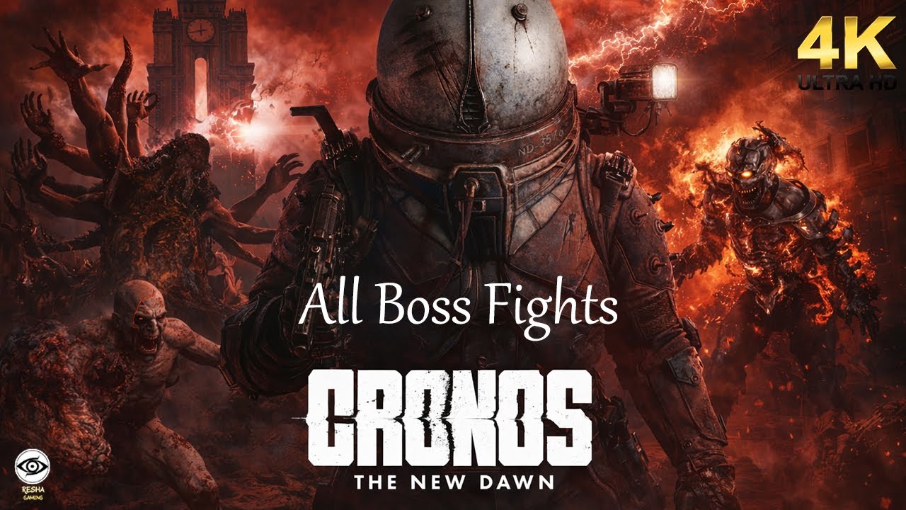 أقوى زعماء لعبة CRONOS | معارك لا تُنسى Boss Battles – All Bosses – Walkthrough – 4K – No Commentary