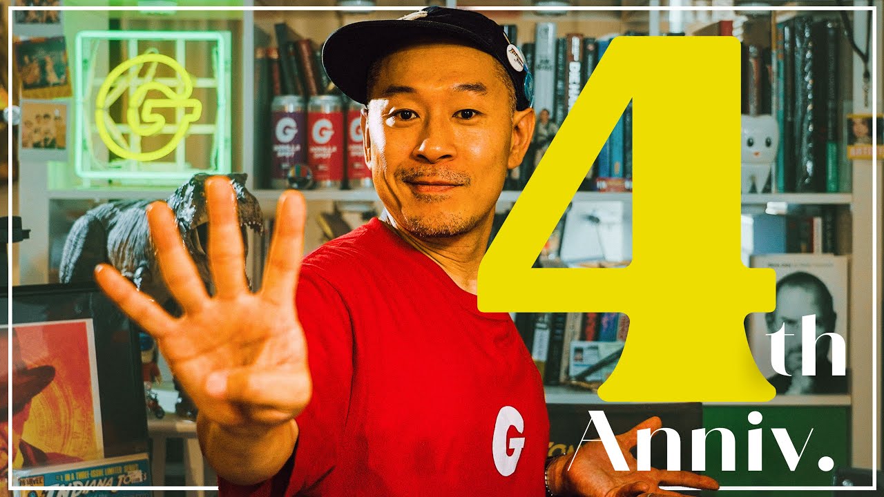 【祝4周年！】 近況報告！ポップカルチャーにビールに藤井フミヤさん！YouTubeを４年やってみて