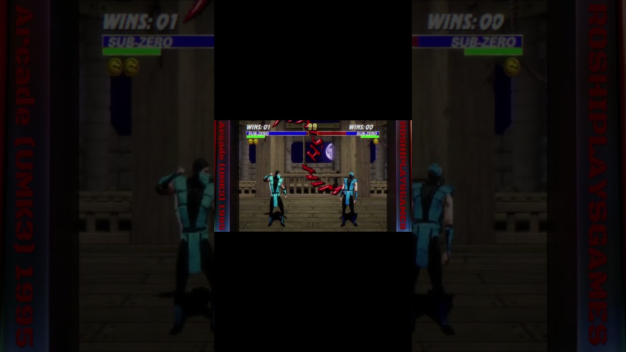 Ultimate Mortal Kombat 3 - Classic Sub-Zero: All Finishing Moves!