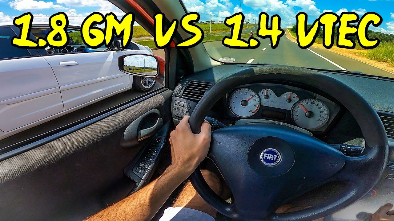 FIAT STILO 1.8 8v X HONDA FIT 1.4 VTEC MANUAL 🔥QUAL ANDA MAIS? @DonodeJDM