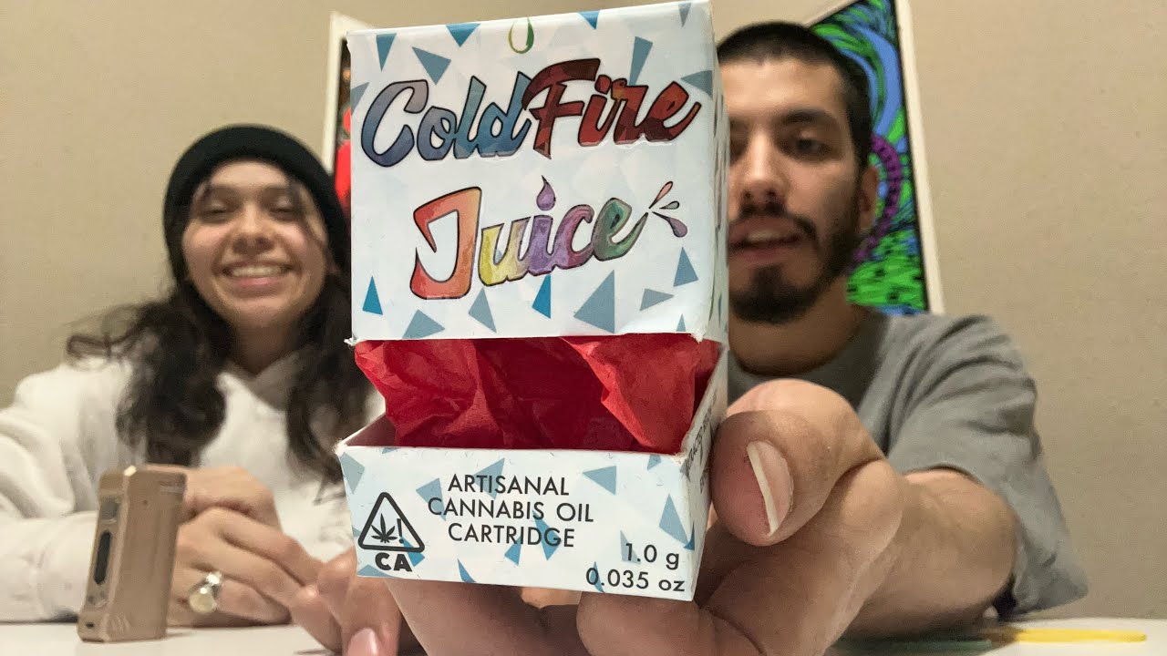 1g Cold Fire Juice Review !