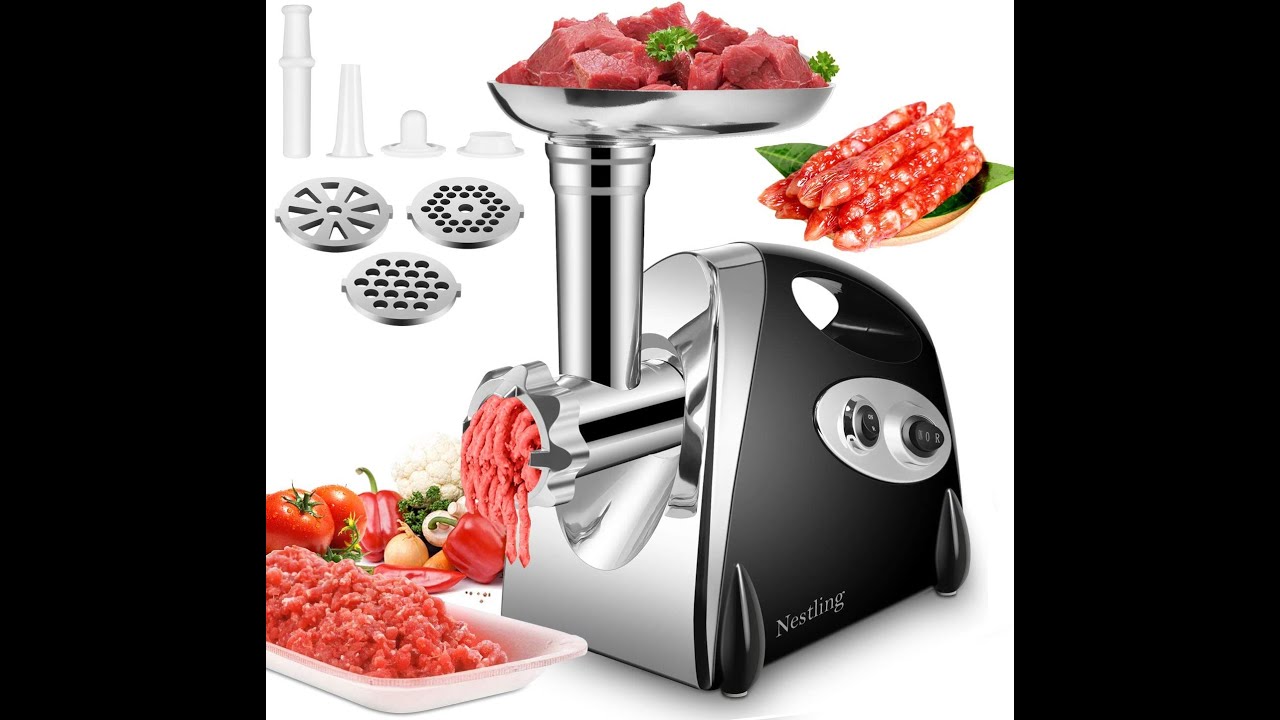 Best Electric Meat Grinders for 2021/ Meat Mincer & Sausage Stuffer for Home & Kitchen Use