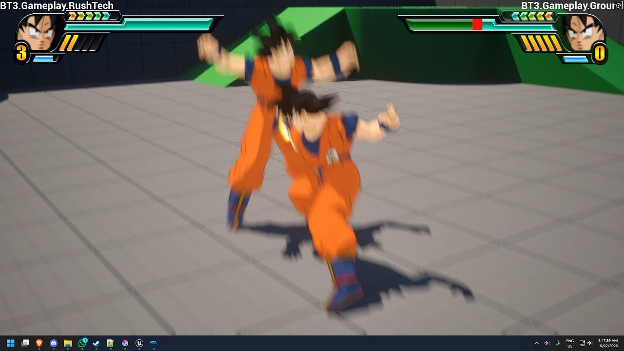 melee test