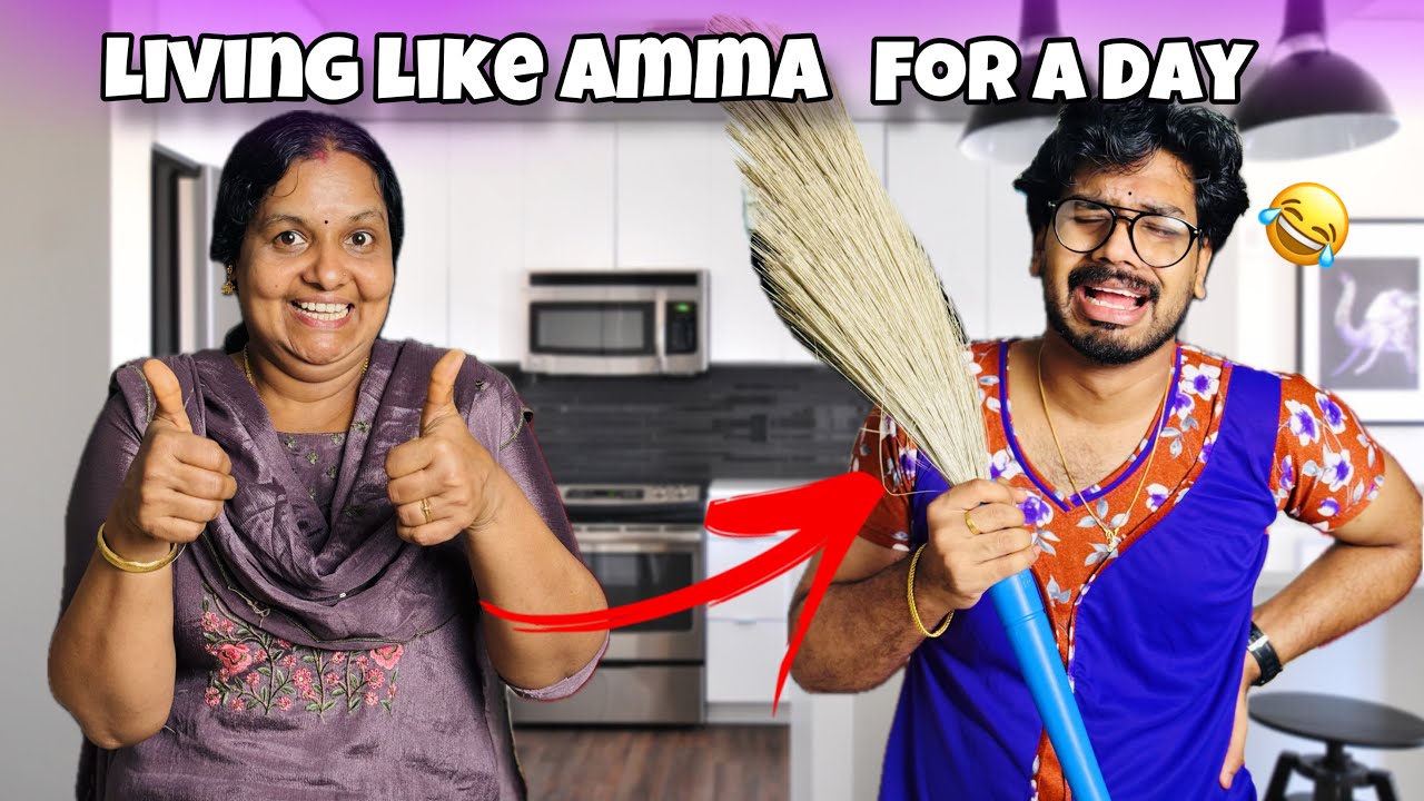 LIVING LIKE AMMA FOR 24 HOURS 😂