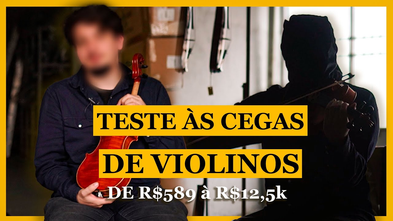 Violino Mais Barato vs Mais Caro QUAL É O MELHOR?