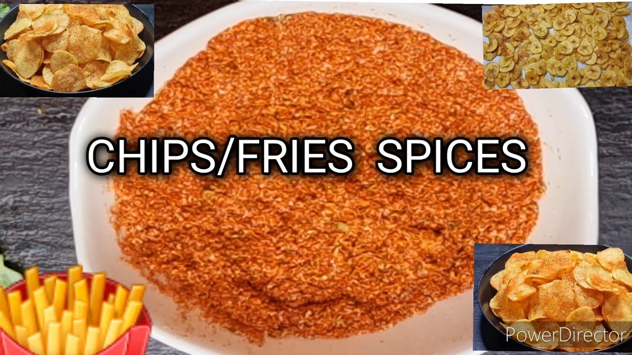 How To MAKE CHIPS/FRIES SPICES||For Business, Home use And Party #chips#fries #spices