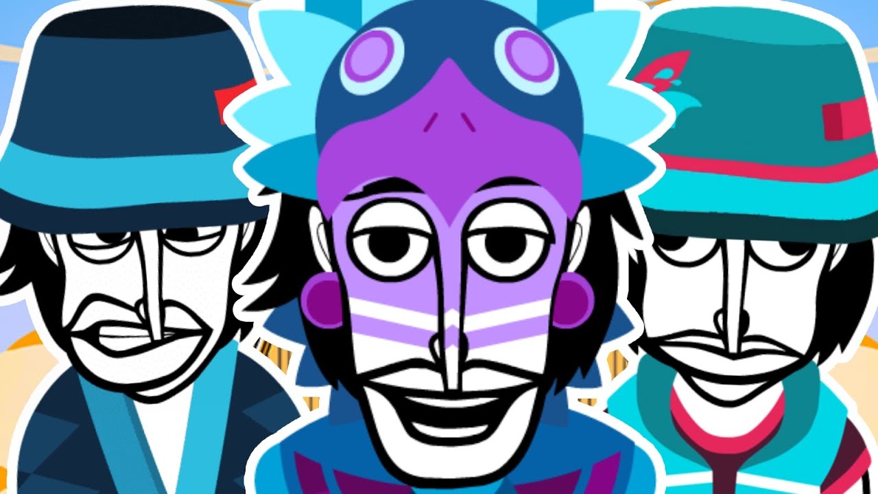 Incredibox All Characters with Blue (mods and main game)