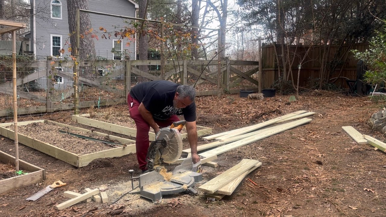 How To Build New Garden Beds & Compost Pile