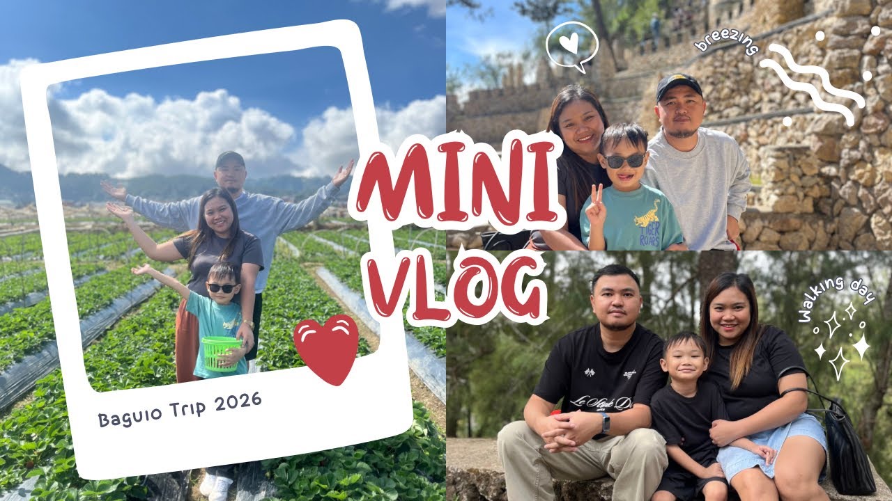 Mini Vlog: Baguio Trip 2026 | 4D 3N