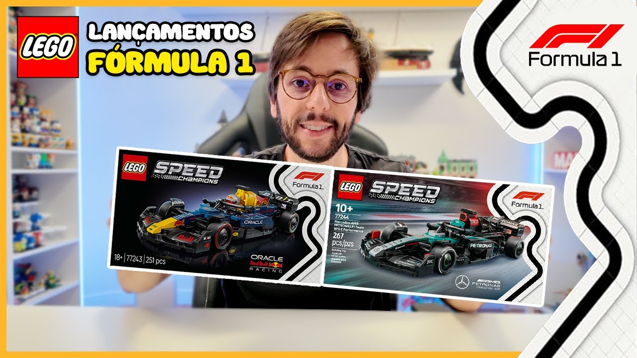 LEGO Formula 1 Speed Champions, Red Bull e Mercedes (Unboxing, Review)