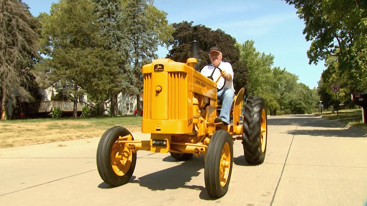 A YELLOW John Deere Tractor? Yes! Check Out A Rare 1958 320 We Found In Iowa!