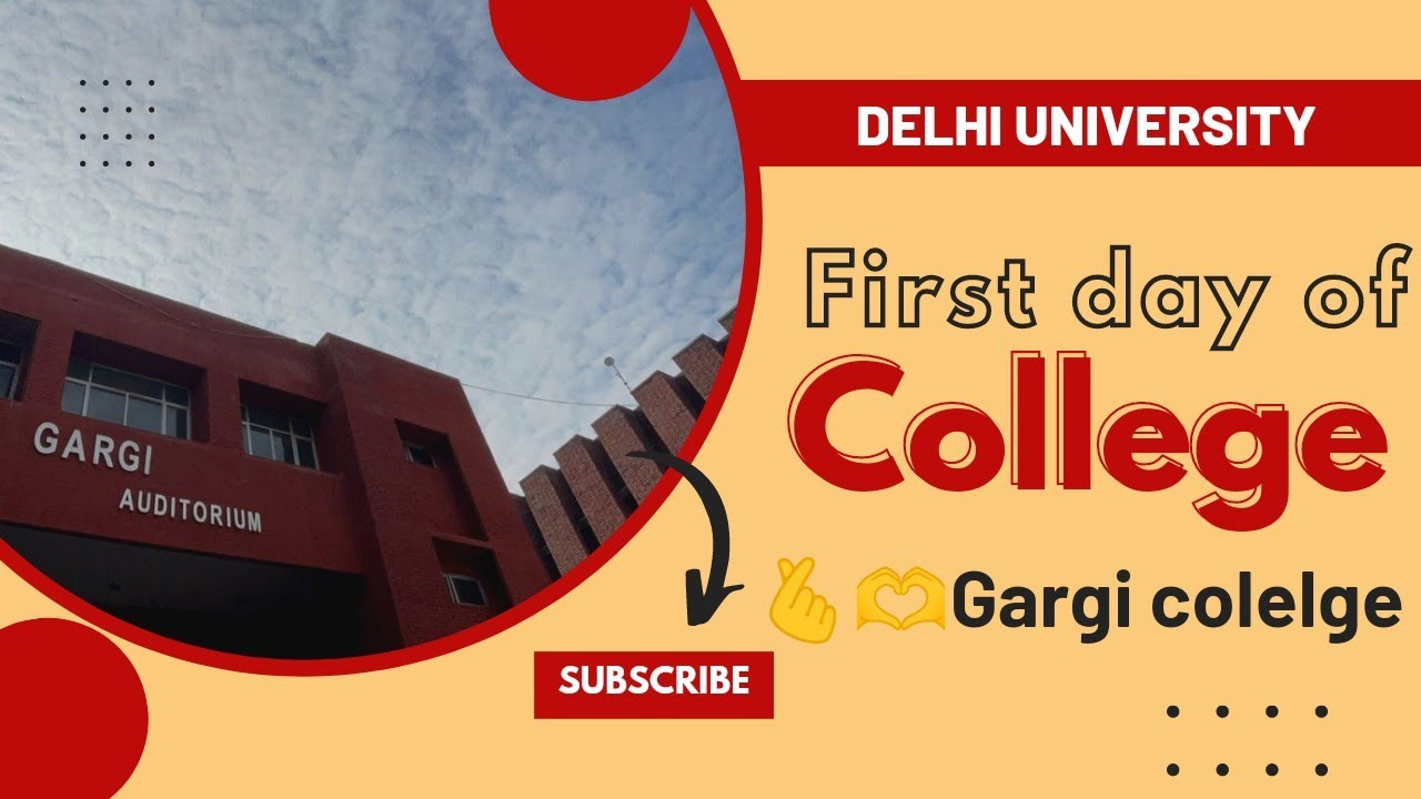 Gargi college |First day of college |Delhi university(DU) | college student life||NAAC grade A+
