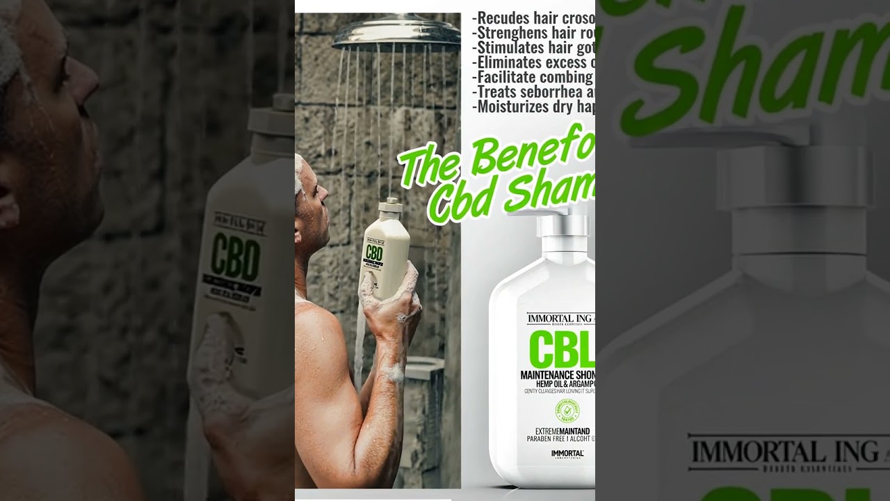 SHAMPOO IMMORTAL INFUSE CBD