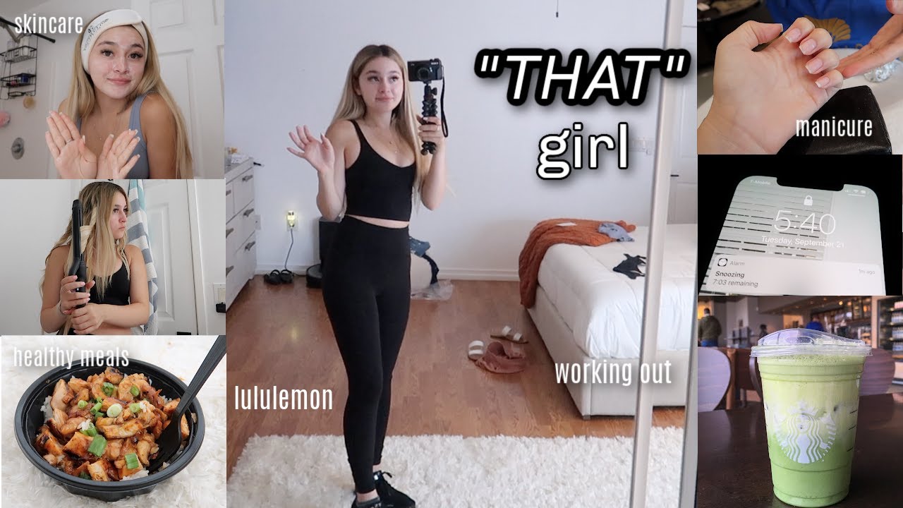 trying to be "THAT" girl for a day | waking up early, healthy lifestyle, productive
