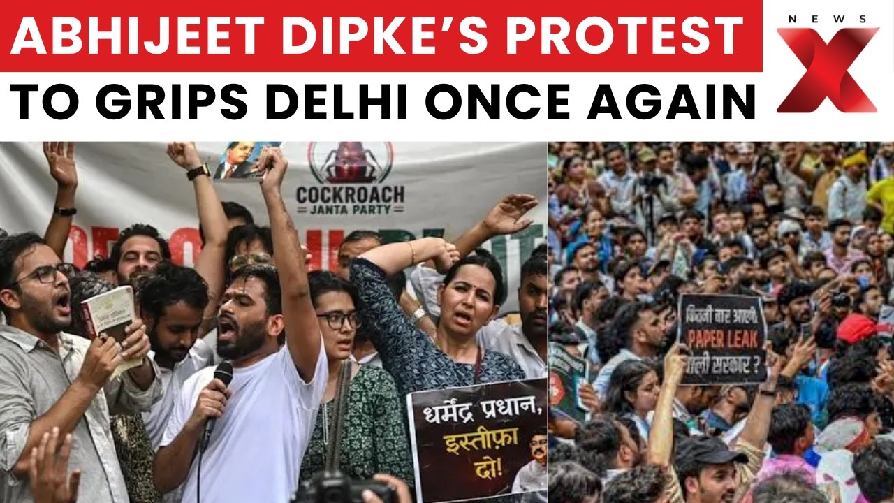 Abhijeet Dipke Expands Nationwide Protest, Targets Jantar Mantar Rally On June 20 | NewsX