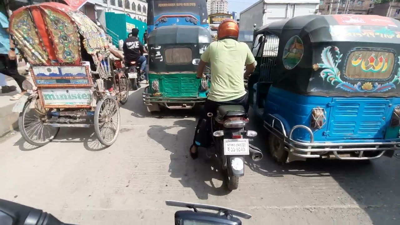 Dhaka city Now | traffic  problems #population #problem #now #city #dhakacity #traffic #students