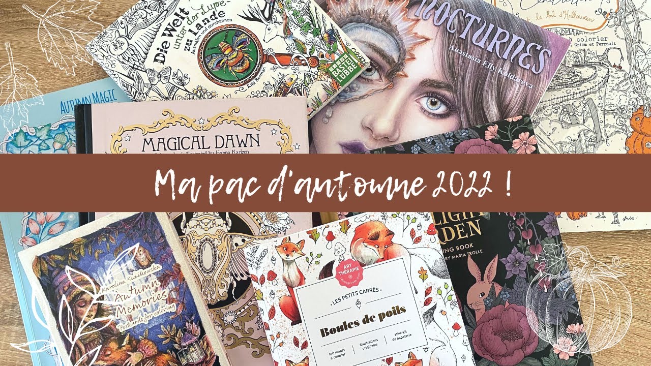 PILES A COLORIER - Automne 2022