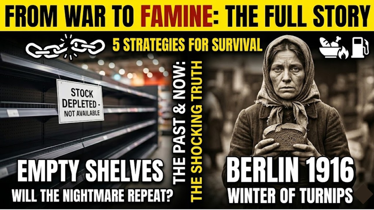 How War Turns Into Hunger: The 5 Stages of Food System Collapse