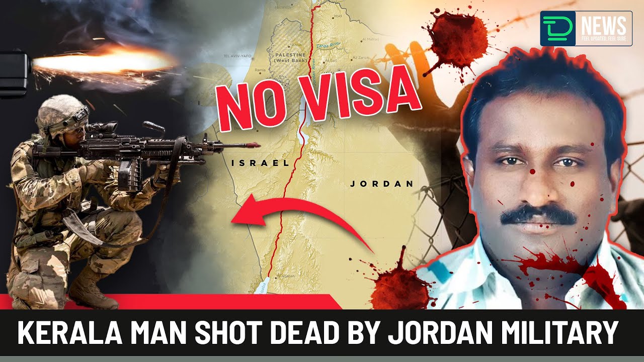 Kerala Man Shot Dead by Jordan military | Deaf Talks News | Indian Sign Language.