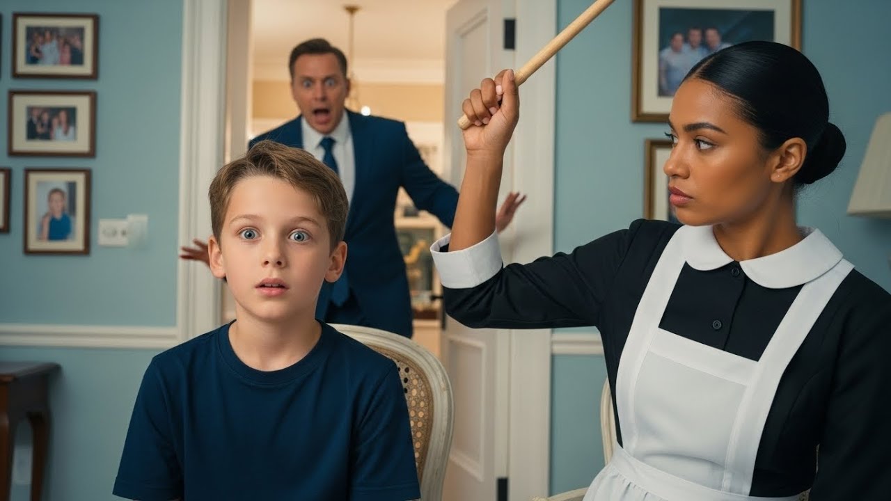 BILLIONAIRE INSTALLED CAMERA TO WATCH HIS PARALYZED TRIPLETS—WHAT HE SAW THE MAID DOING SHOCKED HIM
