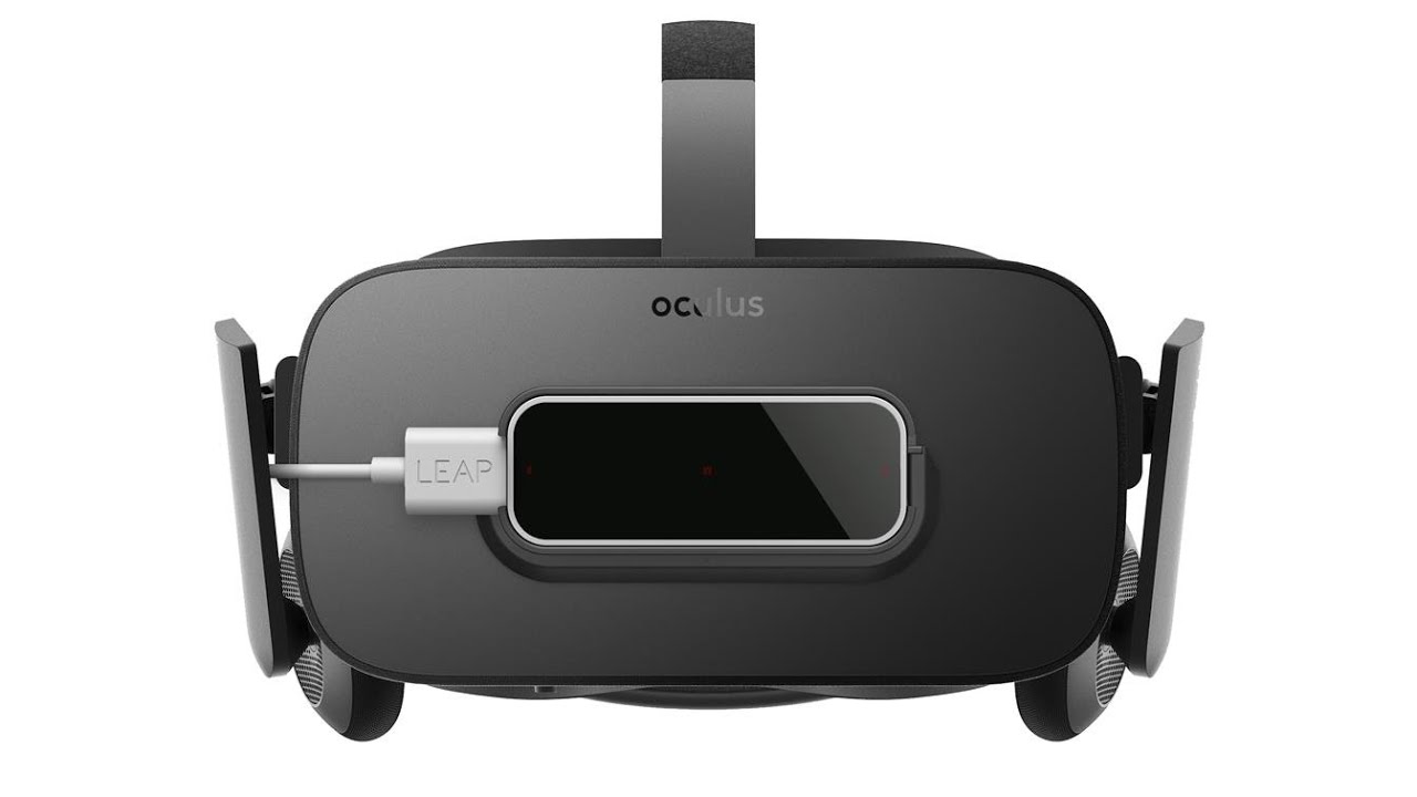 Leap Motion VR Mount + Oculus Rift CV1