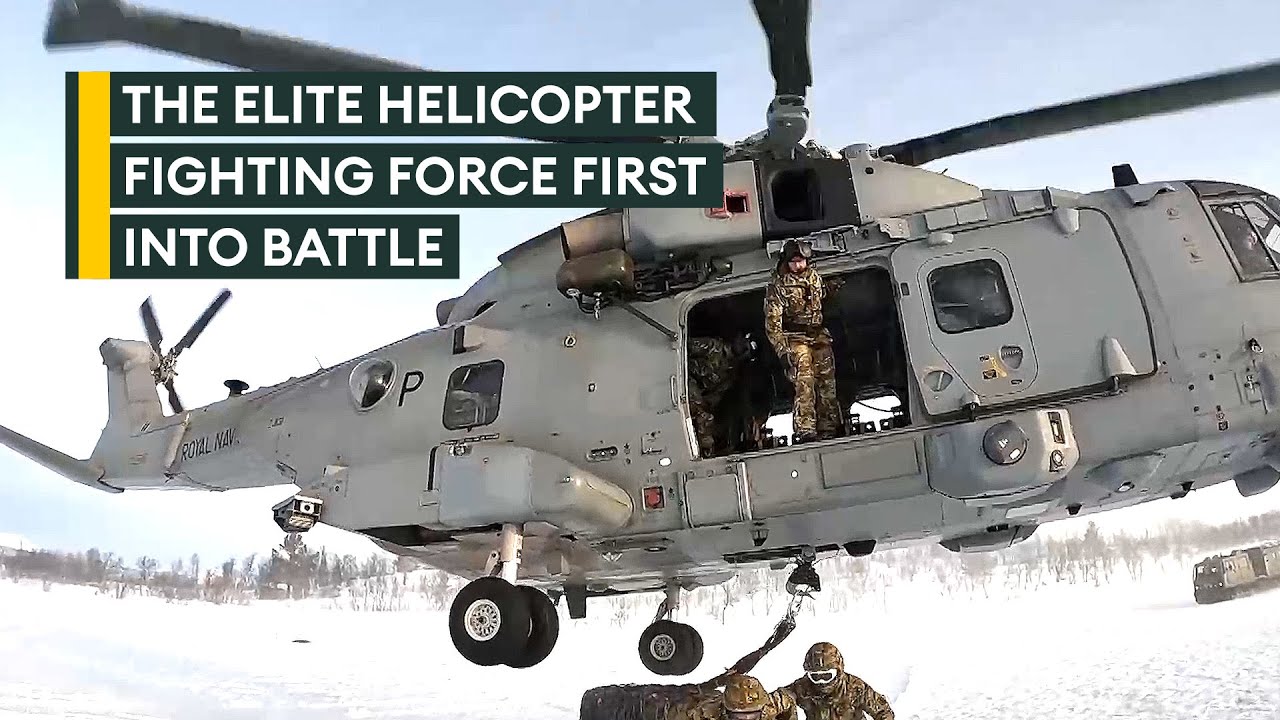 The Commando helicopter specialists at the forefront of the battle