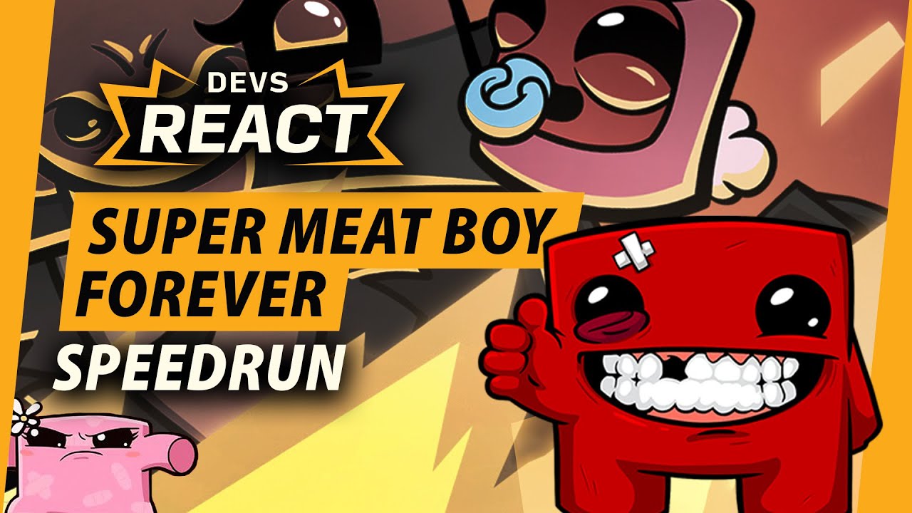 Super Meat Boy Forever Developer Reacts to 21 Minute Speedrun