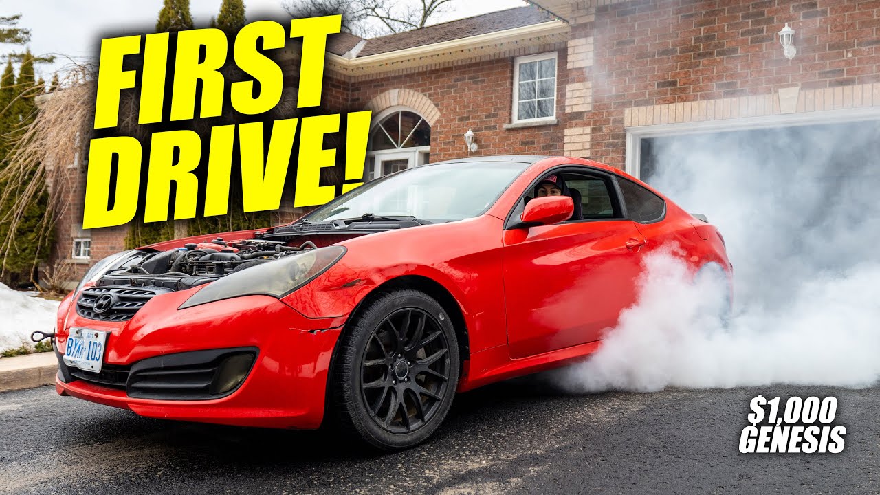 FIRST DRIVE in the ABANDONED GENESIS!!