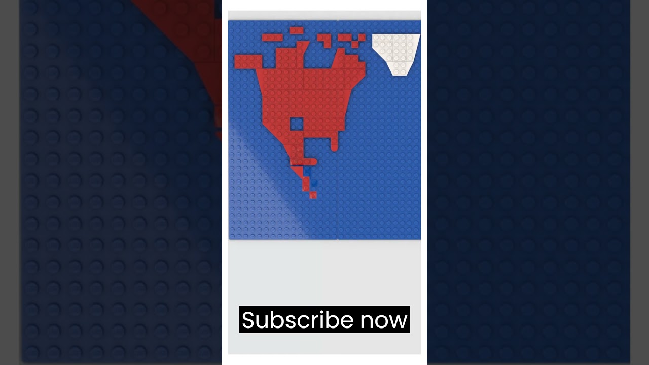 EPISODE 1: Building a LEGO World Map: One Brick for each Follower!