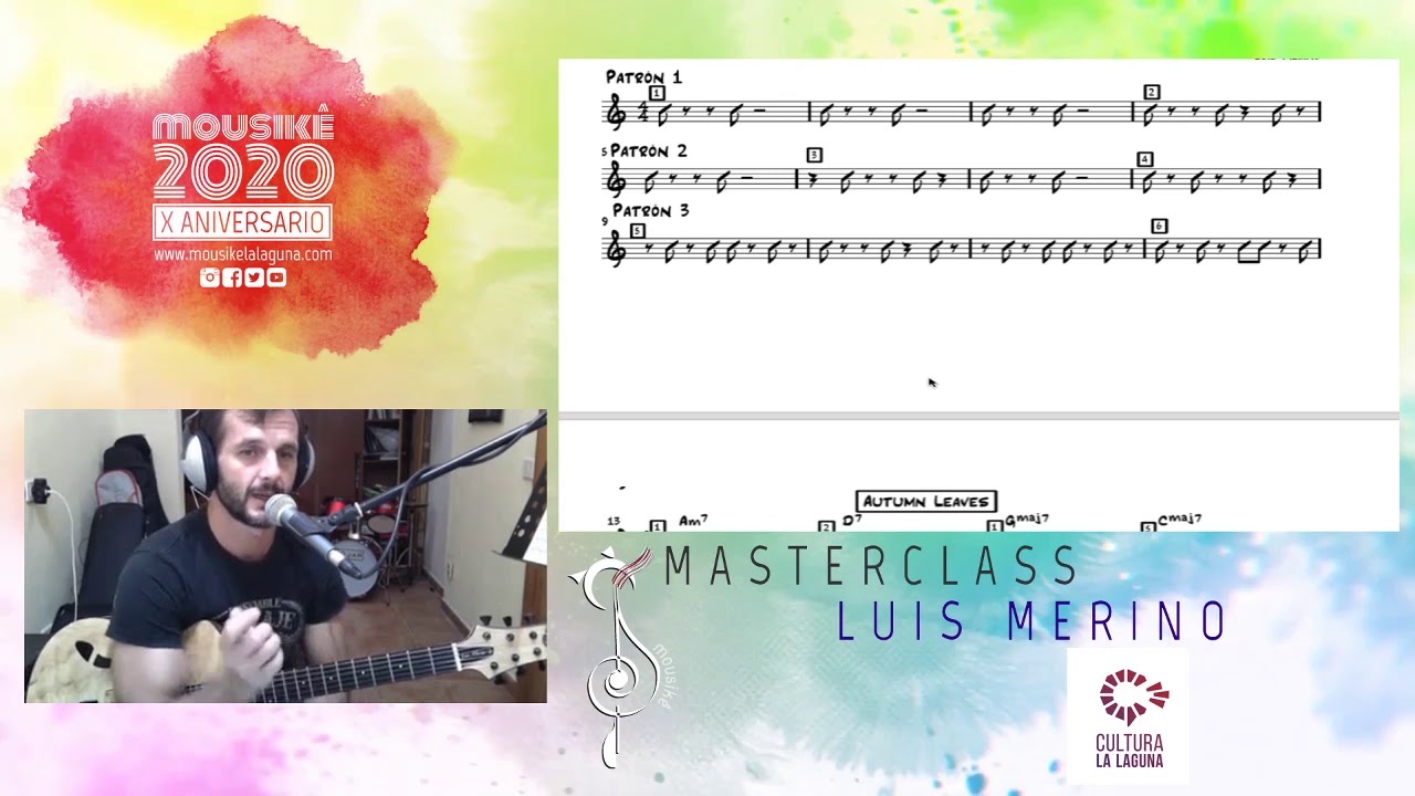 Masterclass Luis Merino, Mousikê La Laguna