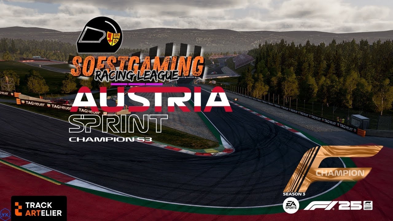 Soestgaming Racing League | Champion Season 3 | Rennen 6 | Spielberg | powered by Trackartelier