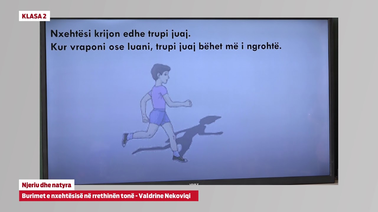 2321 Klasa 2 Njeriu dhe natyra - Burimet e nxehtësisë në rrethinën tonë