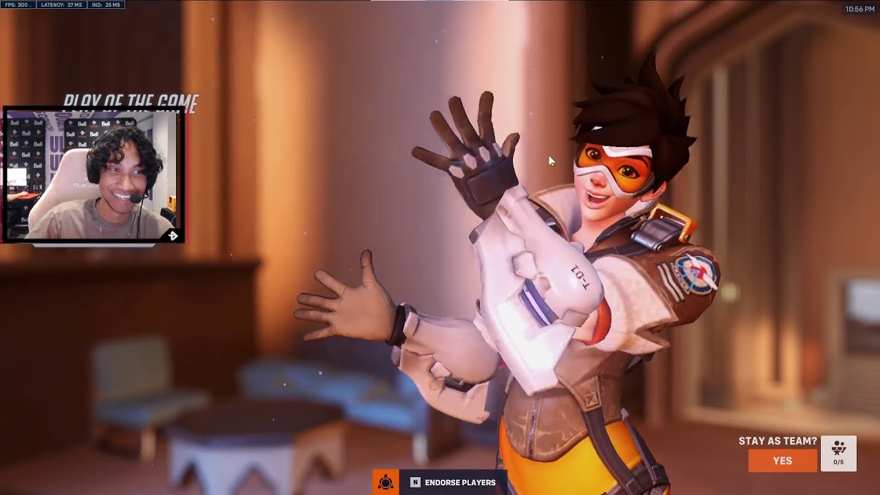 Potg! Sugarfree INSANE Tracer Season 10 Top 500 Gameplay Overwatch 2