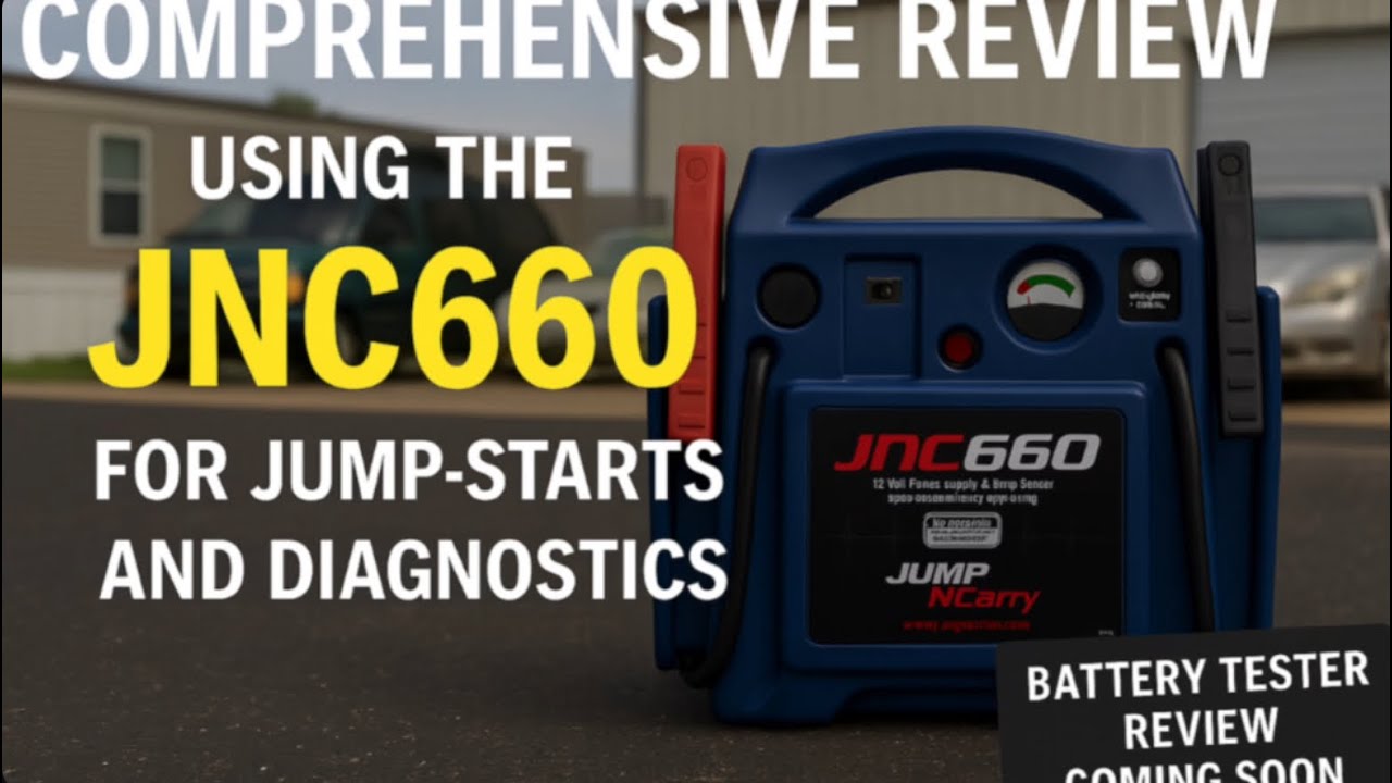 Comprehensive #Review using the JNC660 for Jump Start and #Diagnostics