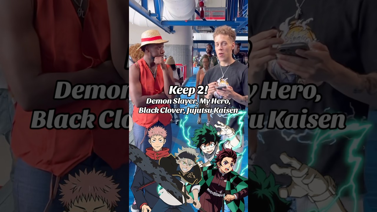 Keep 2! Demon Slayer, My Hero, Black Clover, Jujutsu Kaisen 
