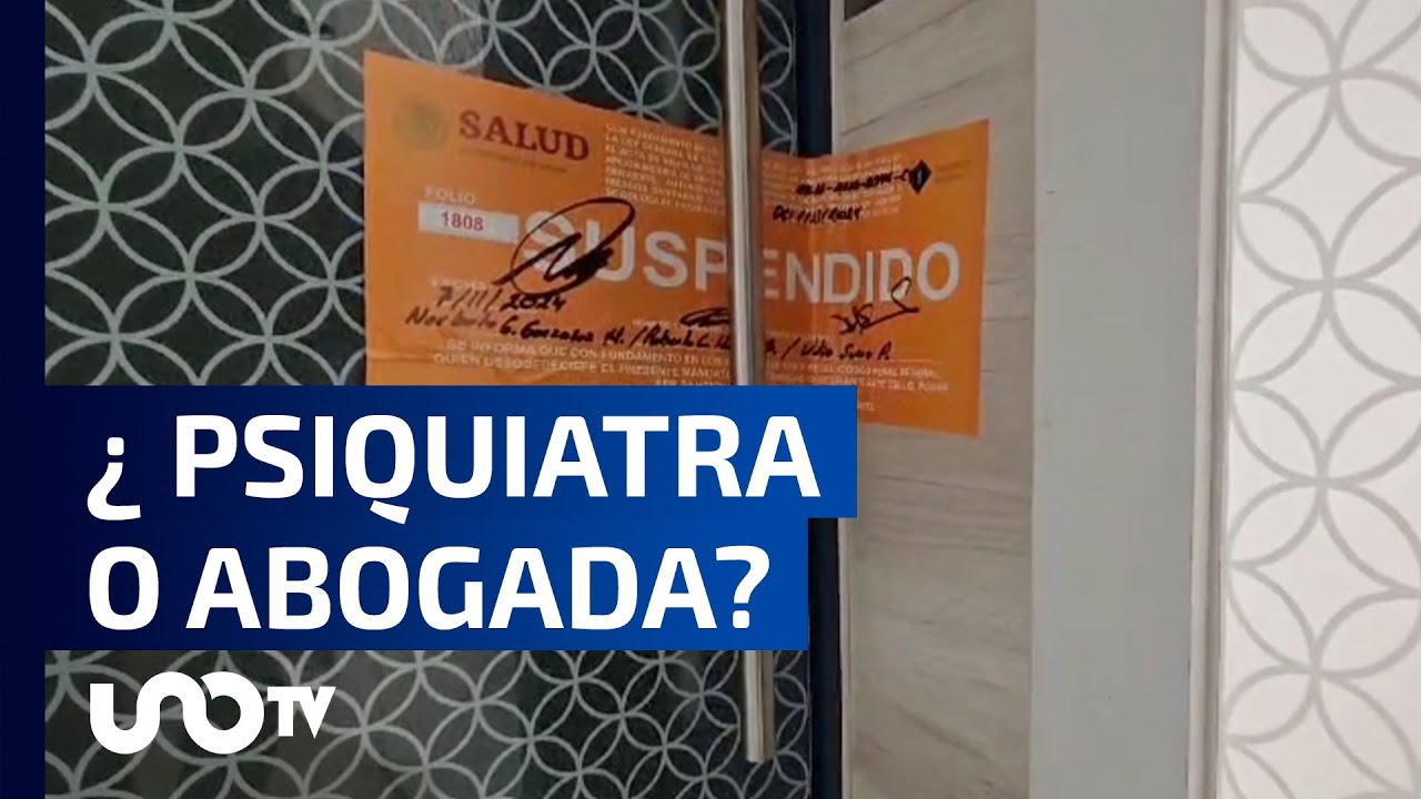 La Fiscalía de Puebla investiga a Marilyn Cote, abogada que da consultas como psiquiatra .