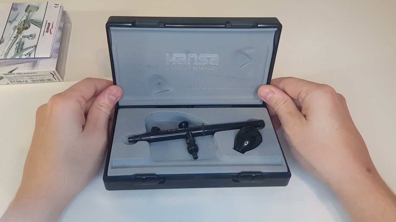 Аэрограф harder steenbeck hansa 381 black или как я ЗаТОРчал по Тору