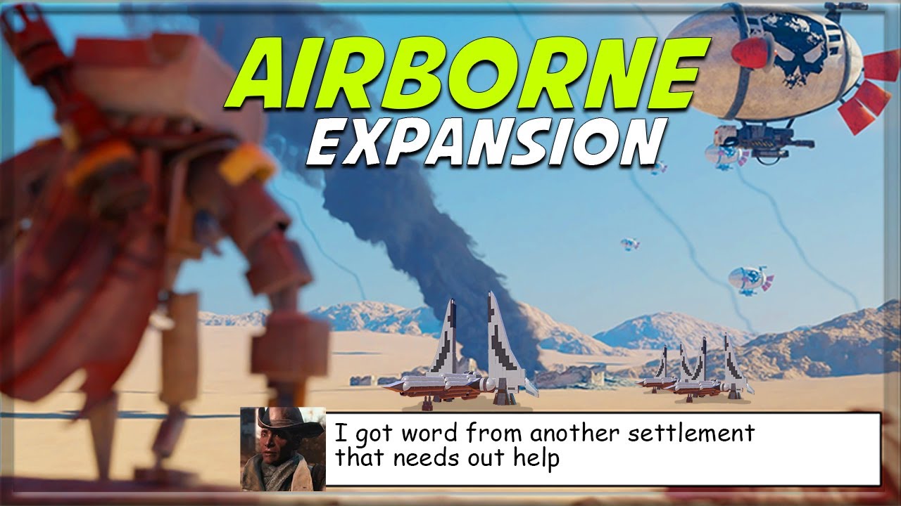 OFF WE GO! &bull; NEW TRAILMAKERS AIRBORNE EXPANSION Preview &bull; Robot pirates & Lots more &bull; 1.6 Update