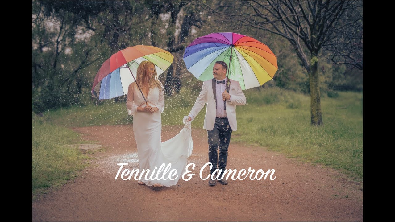 Tennille & Cameron Wedding  | They organised it as baby shower but it was a Surprise Wedding